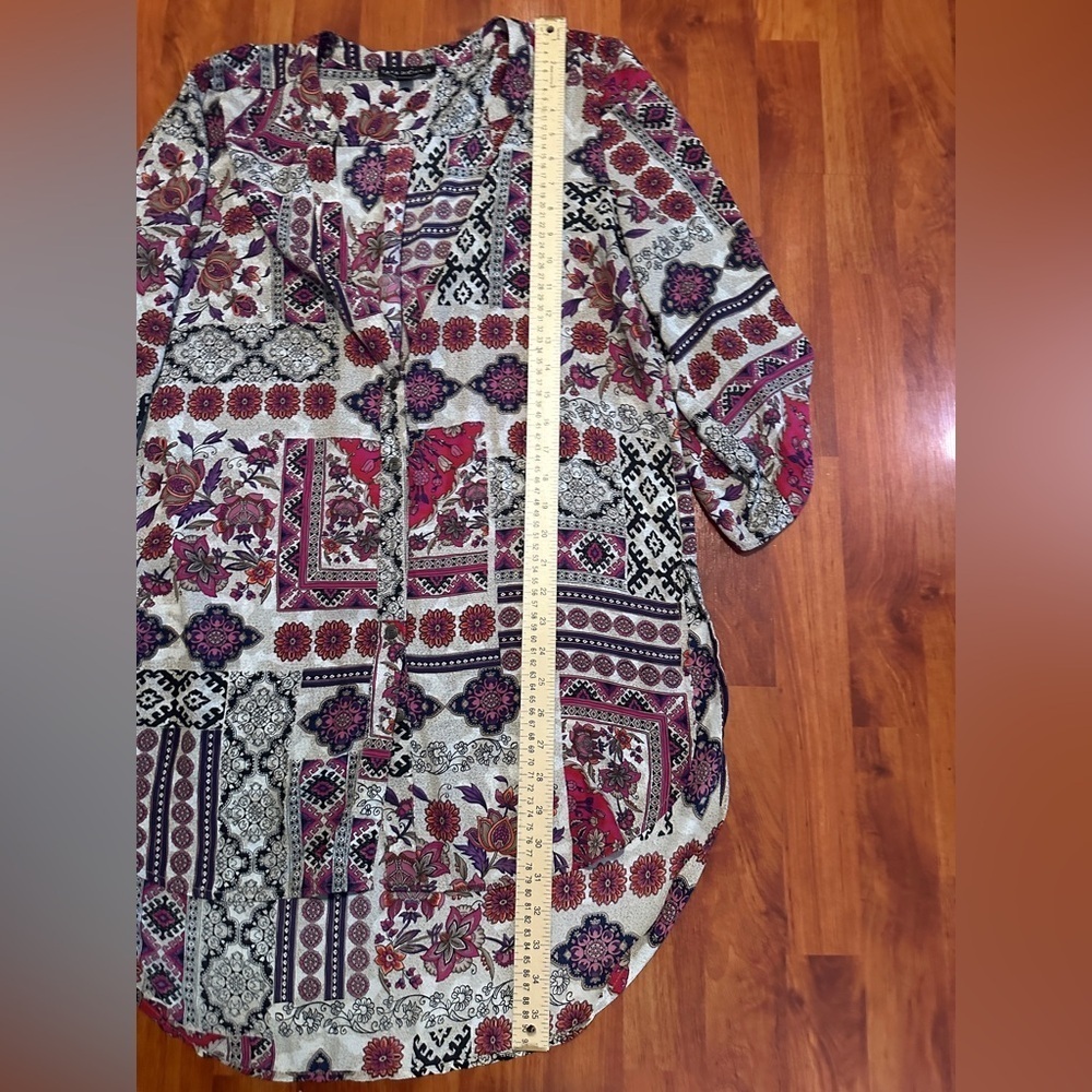 Sara Michelle Multicolor Floral Tonic. Size medium - Picture 7 of 10